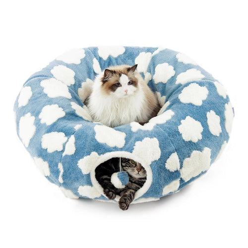 The Ultimate Cat Tunnel Bed for Indoor Cats