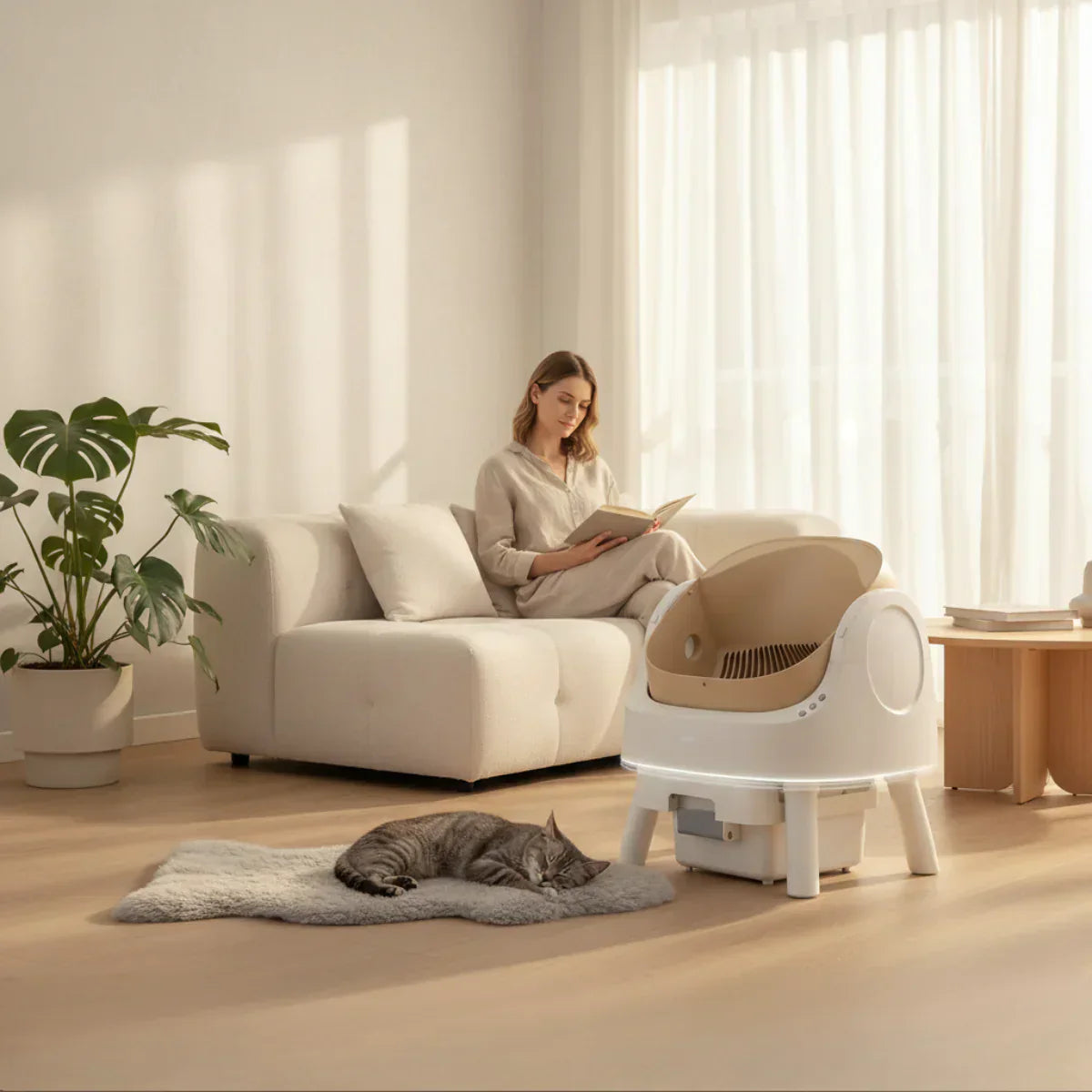 AutoScooper™ 11 Self-Cleaning Smart Cat Litter Box